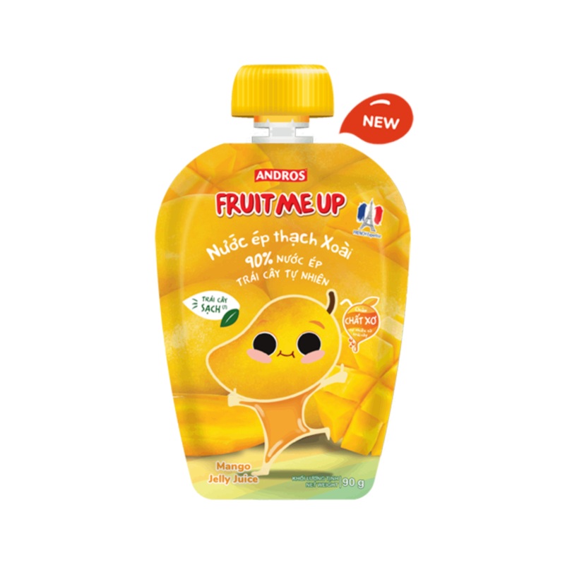 ANDROS JELLY JUICE MANGO 90G