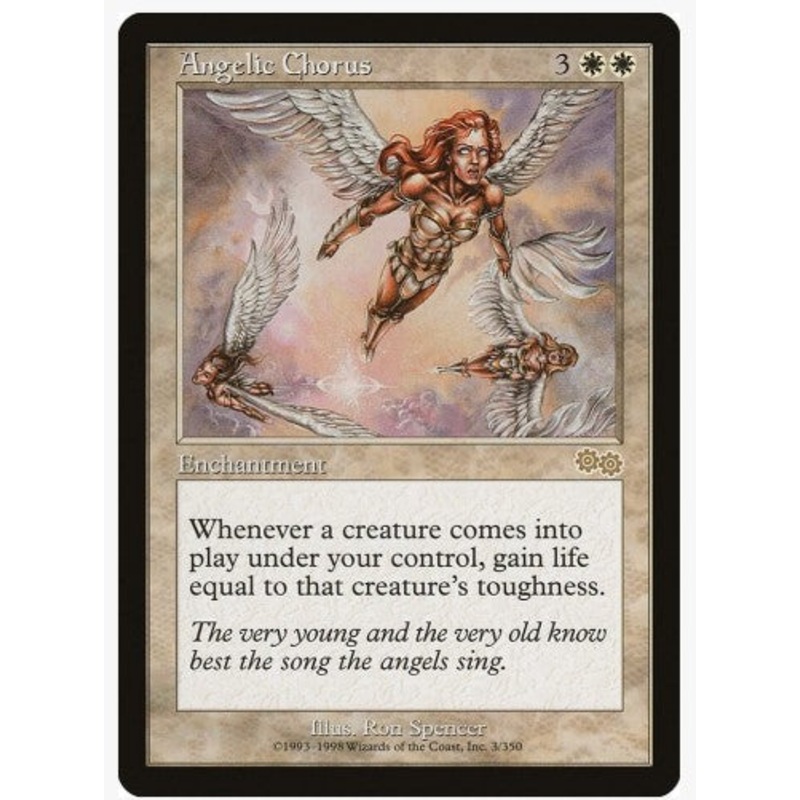 Angelic Chorus – Urza’s Saga – #3/350