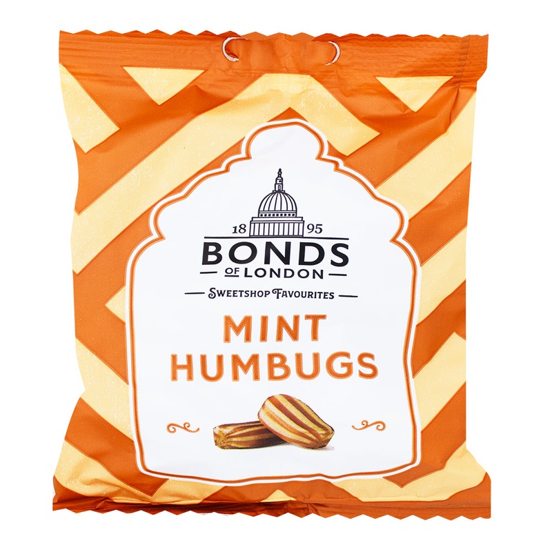 Bonds Mint Humbugs (UK) 120g – 12 Pack