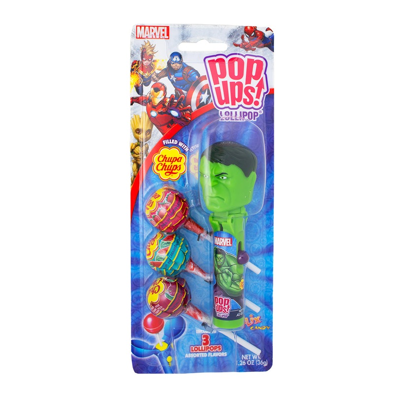 Marvel Pop-Ups Lollipop Set – 36g
