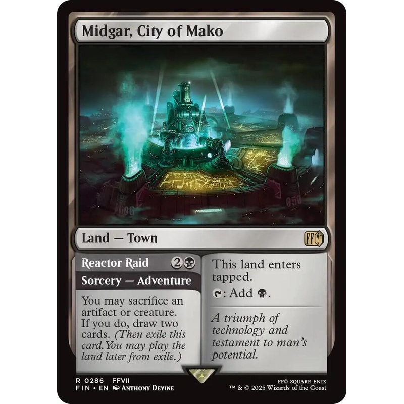 Midgar, City of Mako (Foil) – FINAL FANTASY – 0286