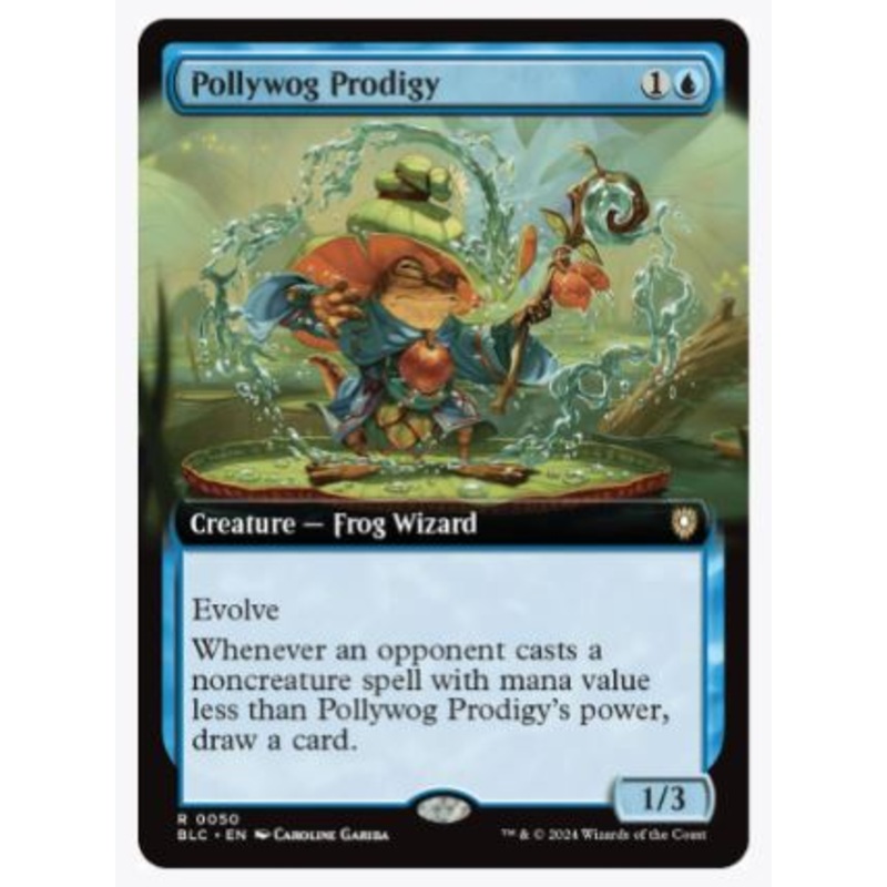 Pollywog Prodigy (Extended Art) – Commander: Bloomburrow – #0050