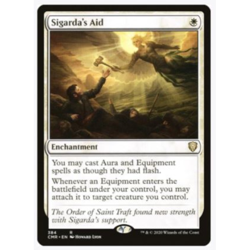 Sigarda’s Aid – Commander Legends – #384