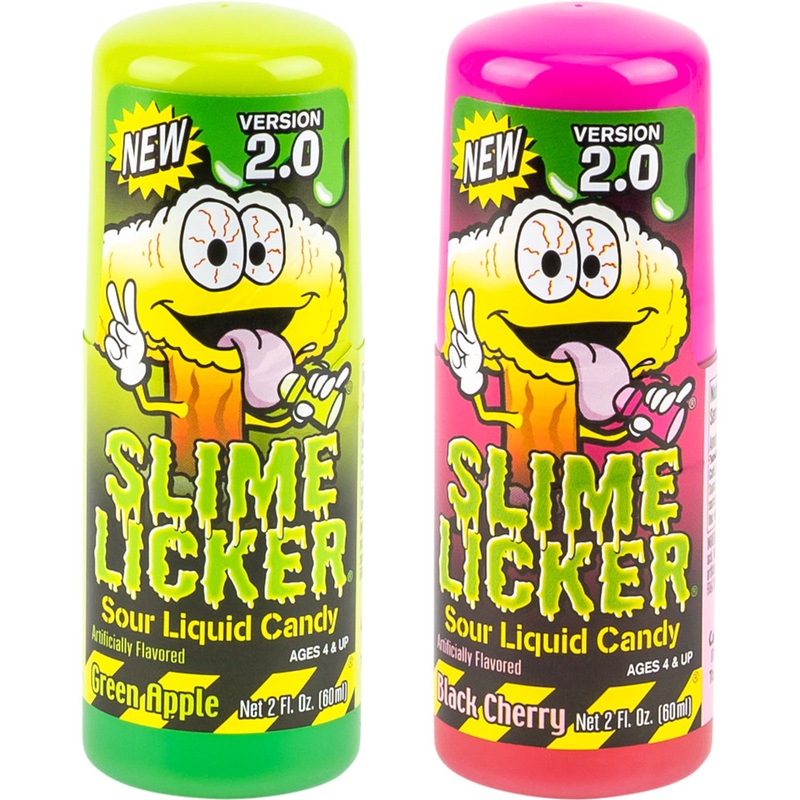 Toxic Waste Slime Licker Green Apple & Black Cherry Version 2.0 2oz Roller Single