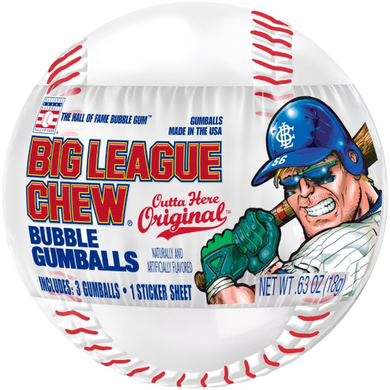Big League Chew Baseball – 0.63oz (18g)