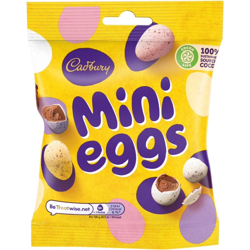 Cadbury Mini Eggs Bag – 2.82oz (80g)