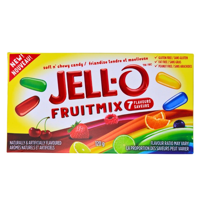 Jell-O Fruit Mix – 120g