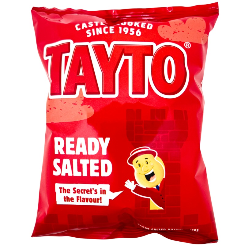 Tayto Ready Salted Chips (UK) – 32.5g