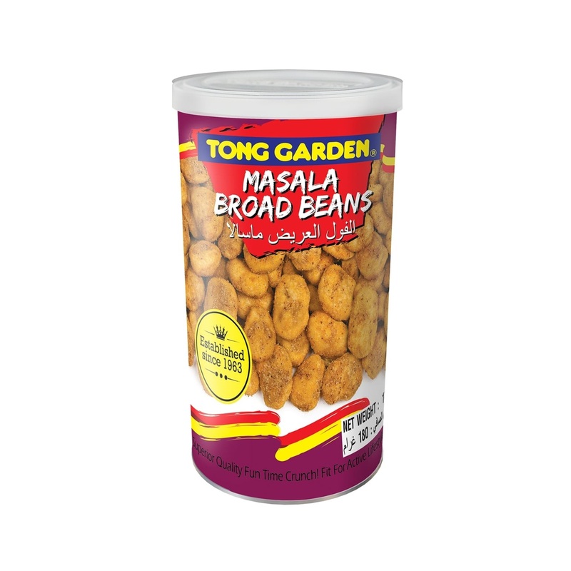 TONG GARDEN MASALA BROAD BEANS 180GM UNIT