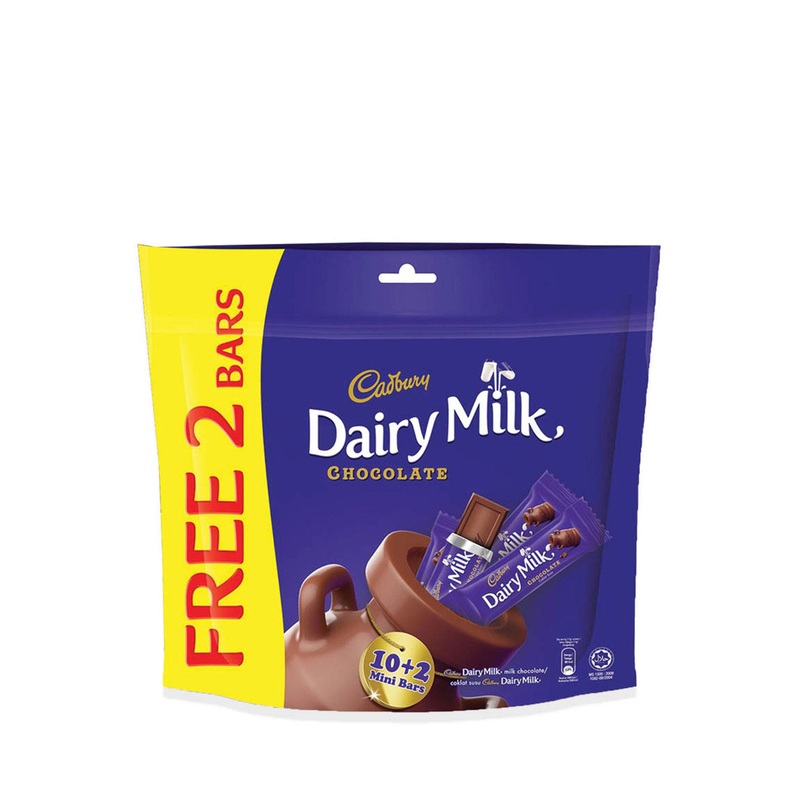 CADBURY DOYBAG MINI BARS PLAIN 10S 150G