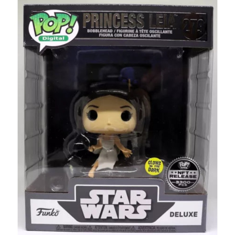 Funko Pop! Digital Star Wars: Princess Leia #279 (NFT Release) (3300 PCS) (GITD)