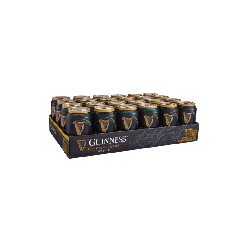 GUINNESS STOUT CAN 24X320ML