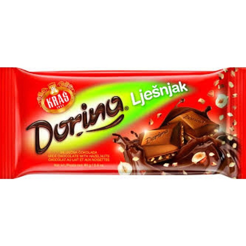 Hazelnut Milk Chocolate, Dorina, 80g