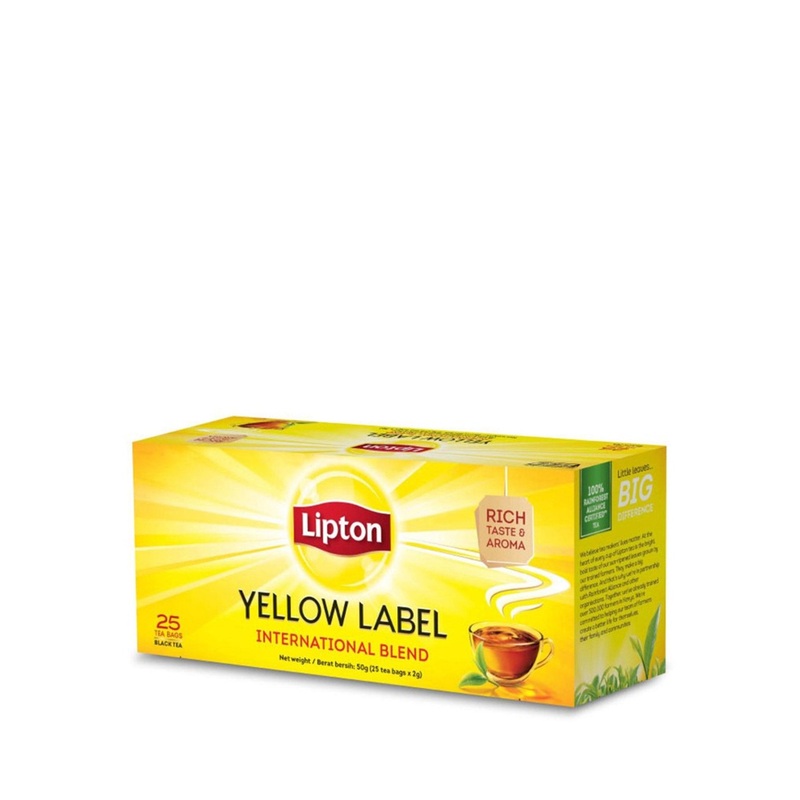 LIPTON YELLOW LABEL TEABAG 25SX2G