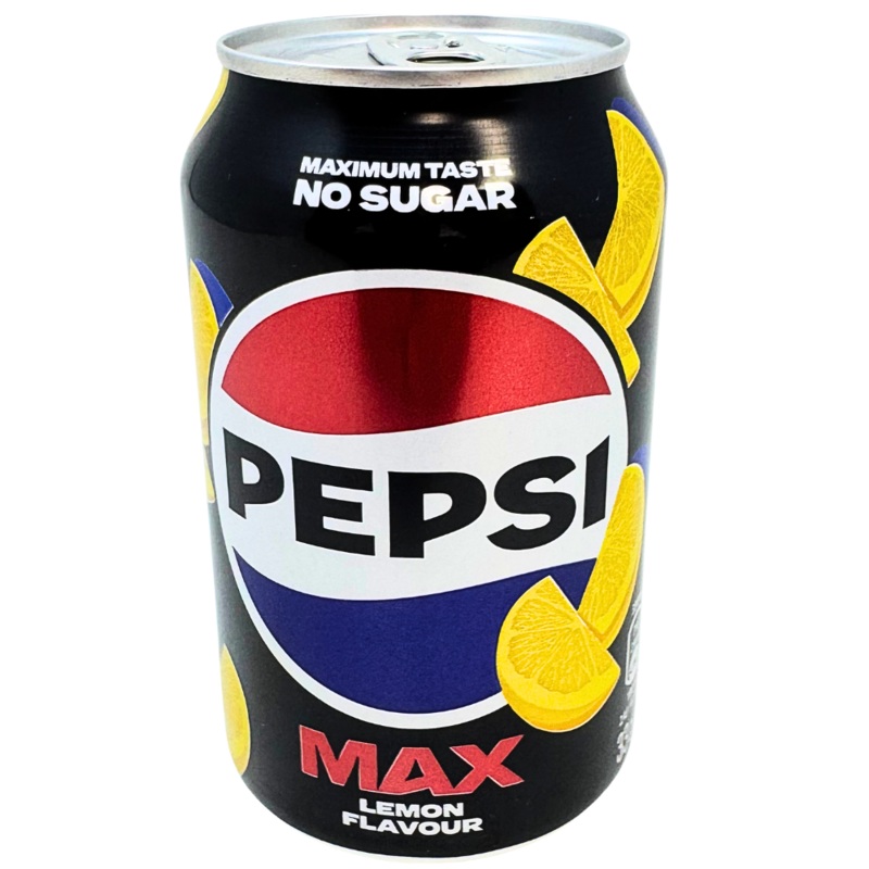 Pepsi MAX Lemon No Sugar – 330mL
