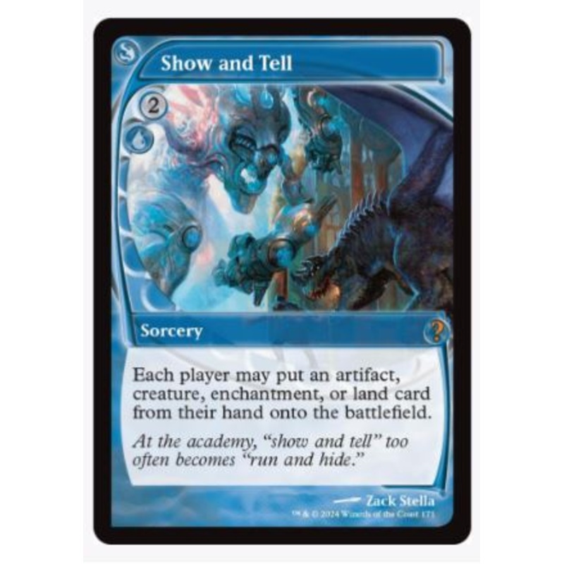 Show and Tell (Future Sight) – Mystery Booster 2 – #171