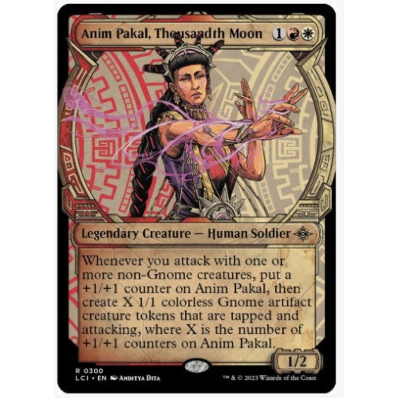 Anim Pakal, Thousandth Moon (Showcase) (Foil) – The Lost Caverns of Ixalan – #0300 (Copy)