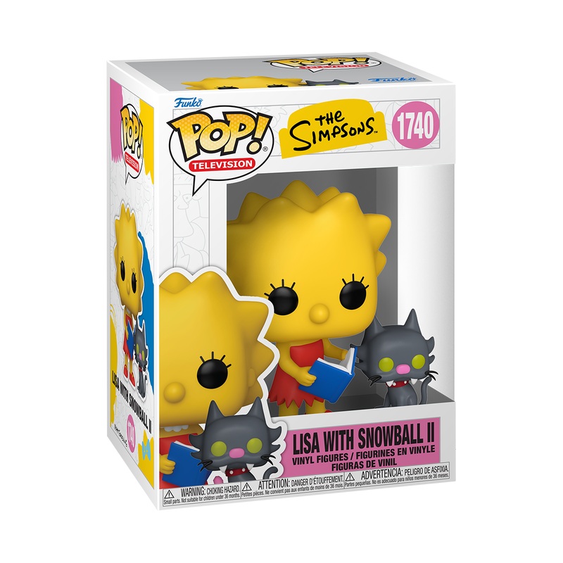 Funko Pop! Television: The Simpsons – Lisa with Snowball II #1740