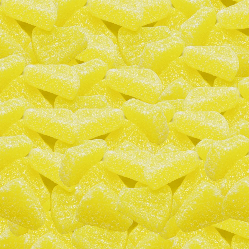 Sura Ananasbitar (Sour Pineapple Bites) 125g (0.28lb)