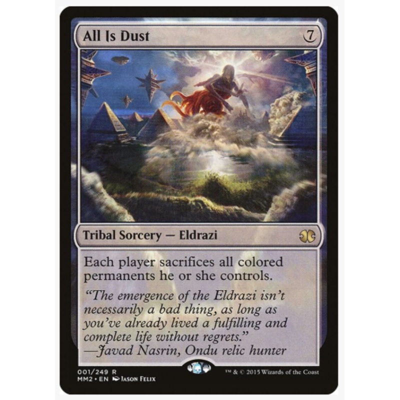 All Is Dust – Modern Masters 2015 – #001/249