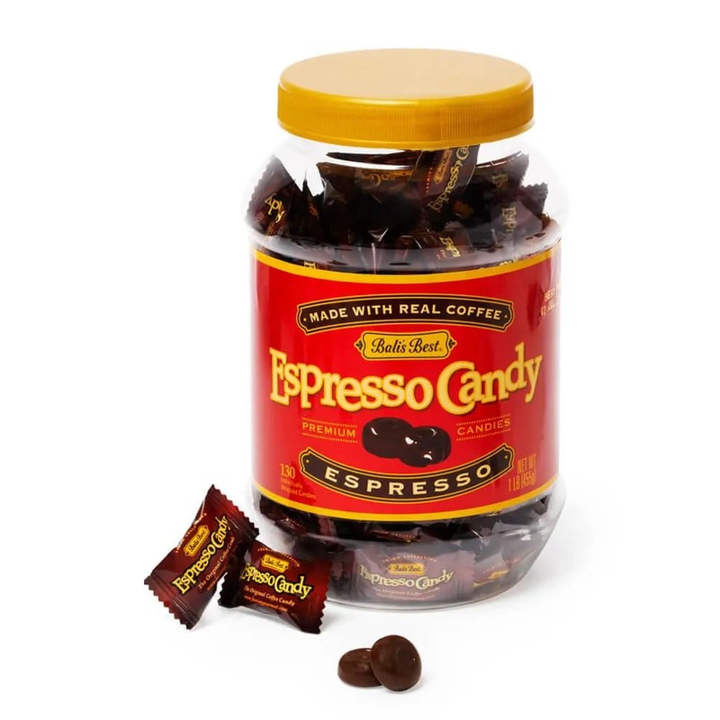 Bali’s Best Coffee Candy – Espresso: 130-Piece Jar