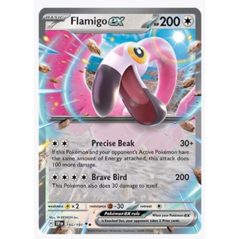 Flamigo ex SV08: Surging Sparks #160/191