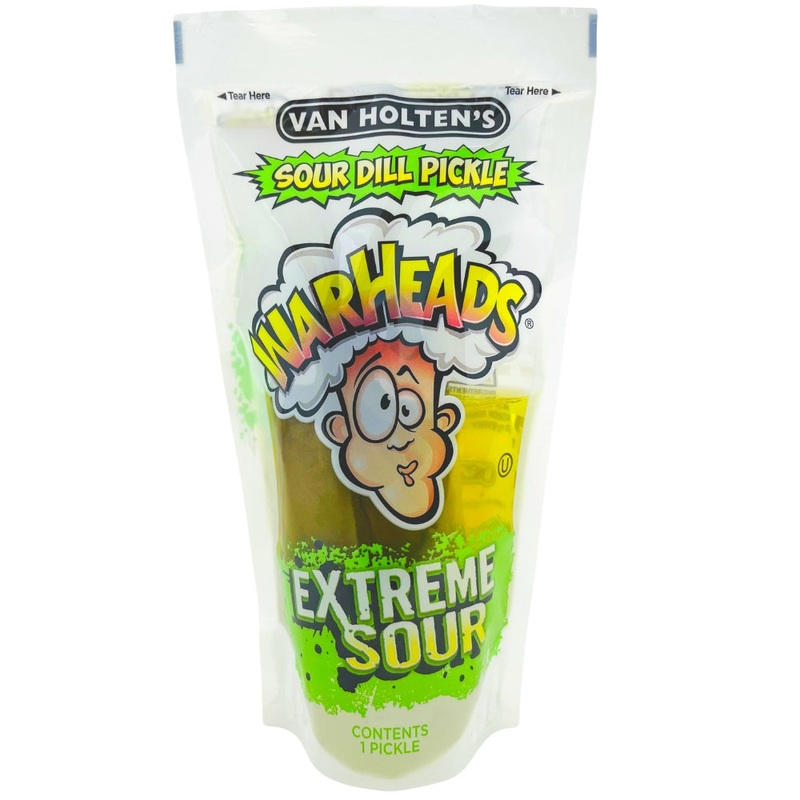Van Holten’s Warheads Jumbo Extreme Sour Dill Pickle