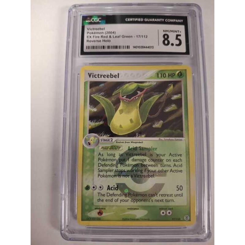 Victreebel 17/112 – FireRed & LeafGreen (CGC Graded 8.5)