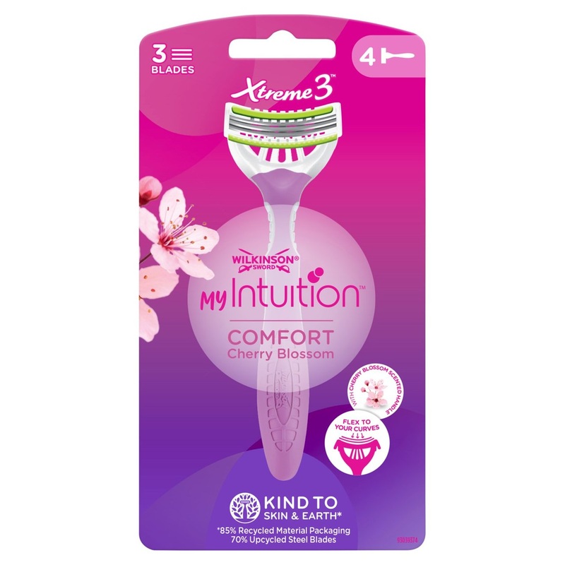 Wilkinson Sword myIntuition Xtreme 3 Disposable Women’s Razors 4 per pack
