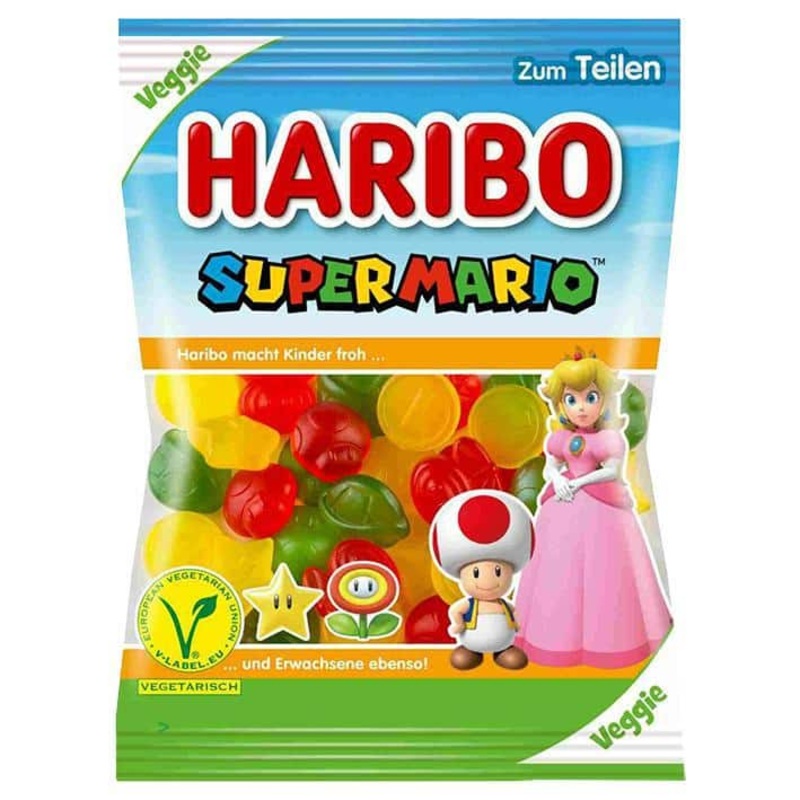 German Haribo Super Mario  Veggie