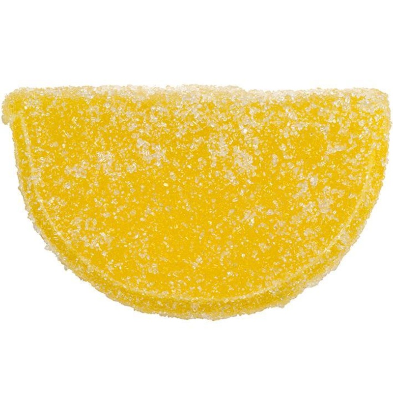 Jelly Fruit Slices  Lemon