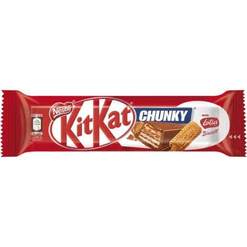 Kit Kat Biscoff Chunky (Dubai) 41.5g  Best Before (June 2025)