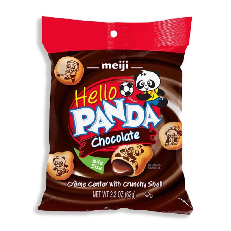 Meiji Hello Panda Chocolate 2.2oz X 6 Units