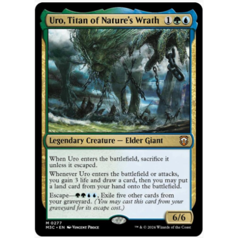 Uro, Titan of Nature’s Wrath – Commander: Modern Horizons 3 – #0277