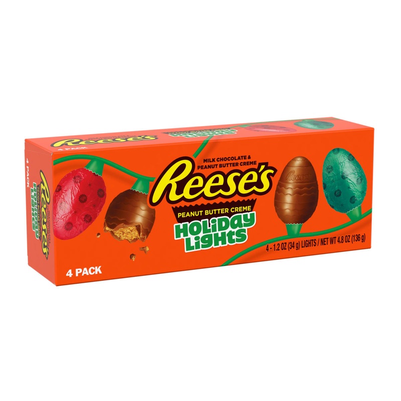 Christmas Reese’s Holiday Lights 4ct box