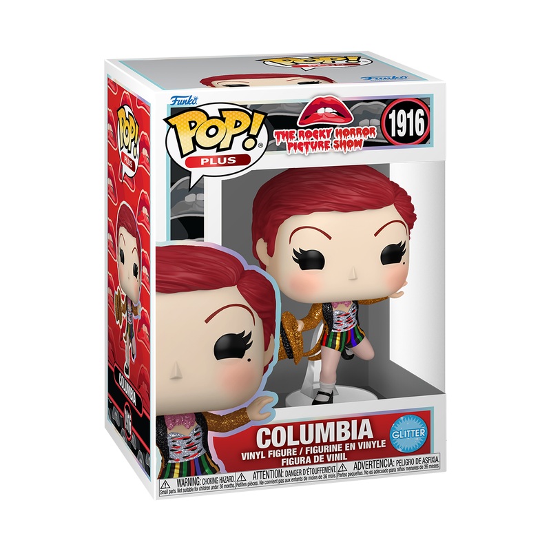 Funko Pop! Plus Movies: The Rocky Horror Picture Show – Columbia (Glitter) #1916