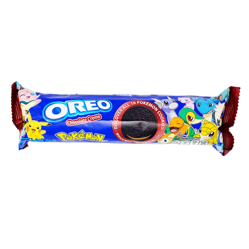 Oreo Pokemon Chocolate Creme Cookies – 119.6g
