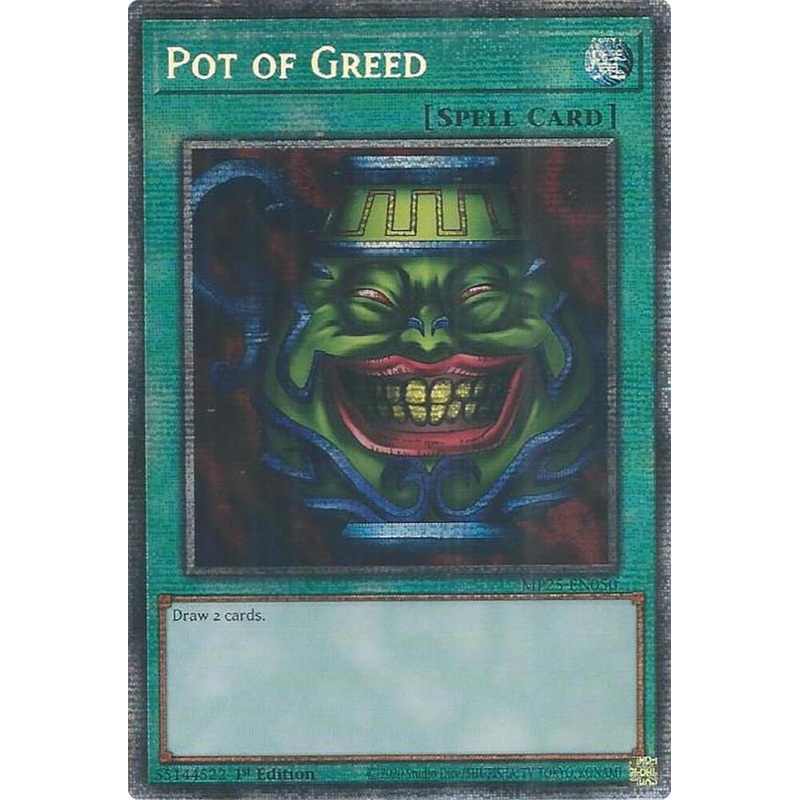 Pot of Greed (Starlight Rare) – 2025 Mega-Pack MP25-EN050