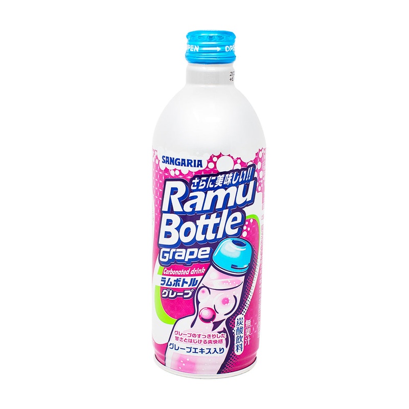 Sangaria Ramu Grape Soda (Japan) – 500mL