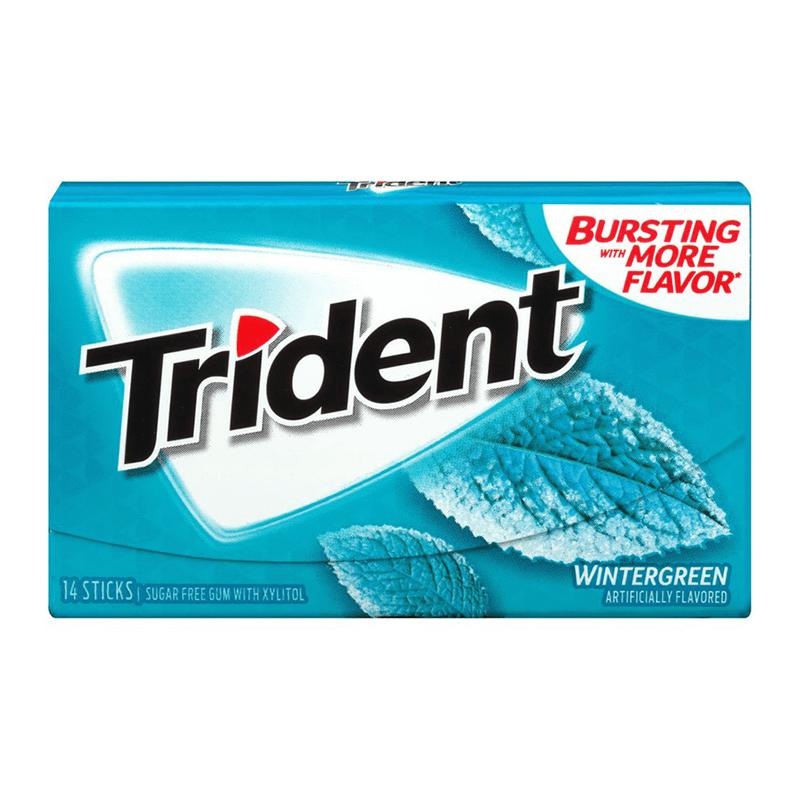 Trident Wintergreen Gum 31g