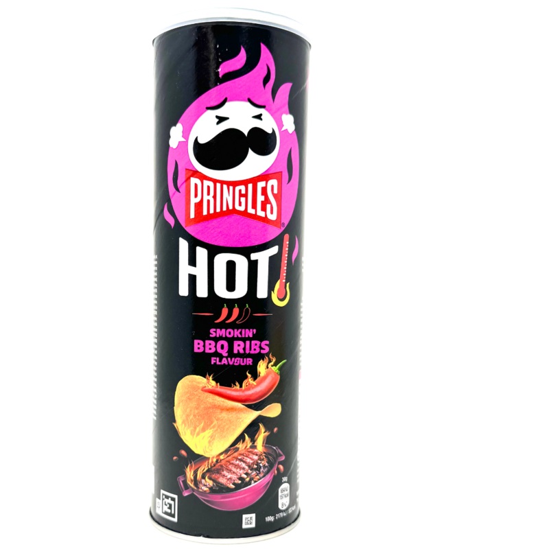 Pringles Hot Smokin BBQ Ribs (Germany) – 165g