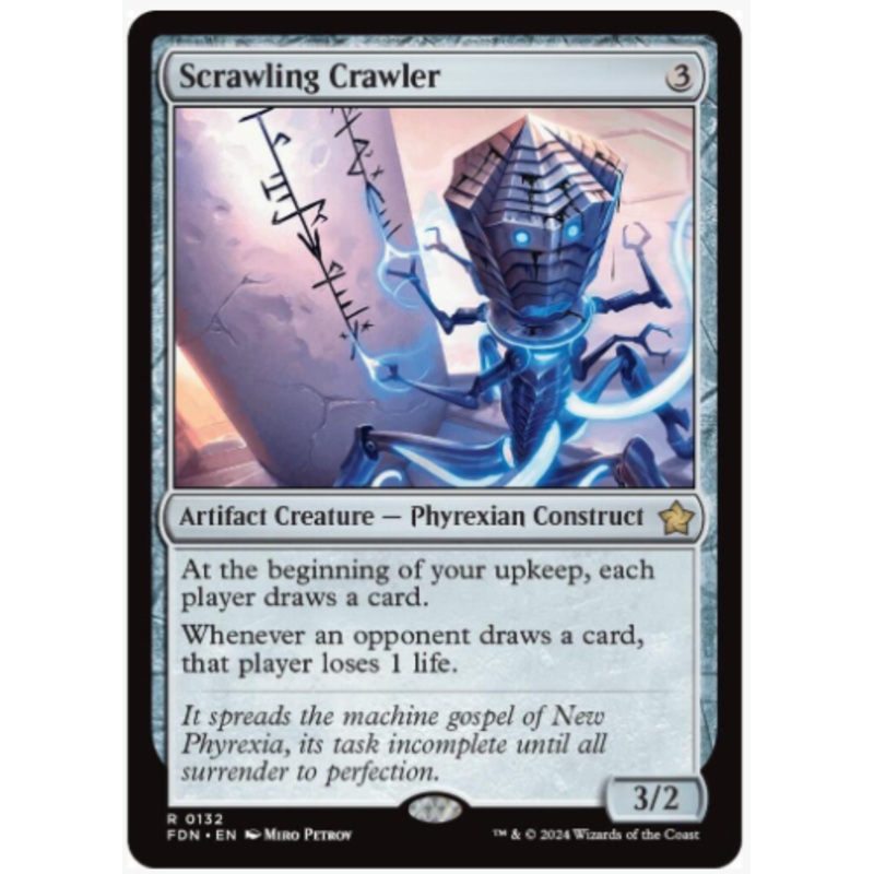 Scrawling Crawler – (Foil) Foundations – #0132