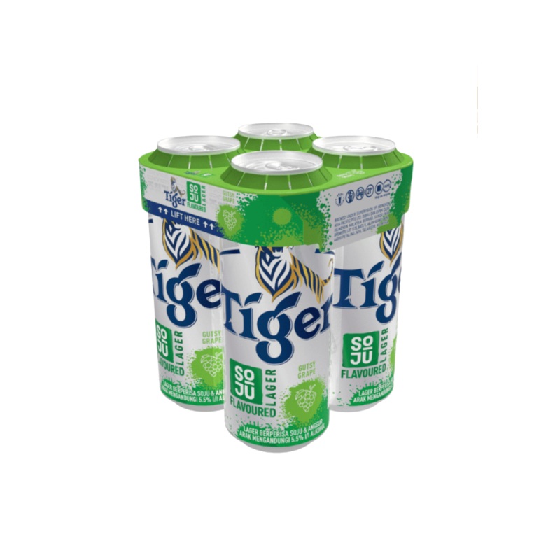 TIGER SOJU 4X320ML