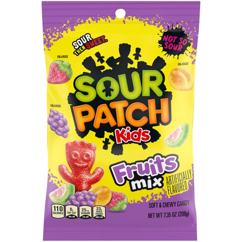 Sour Patch Kids Fruits Mix Share Bag (USA Version) – 7.35oz (208g)