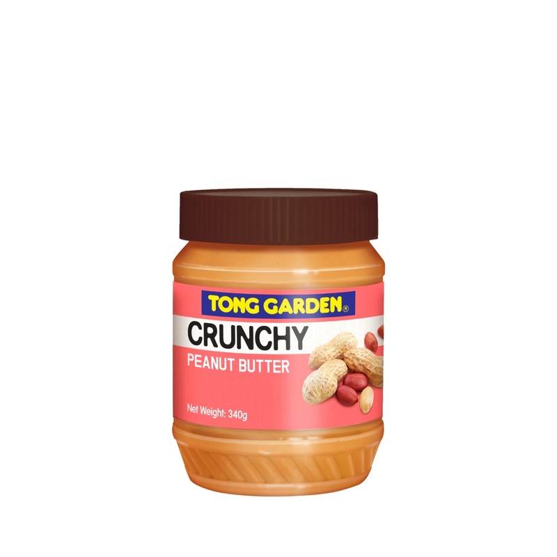 TG CRUNCHY PEANUT BUTTER 340G UNIT