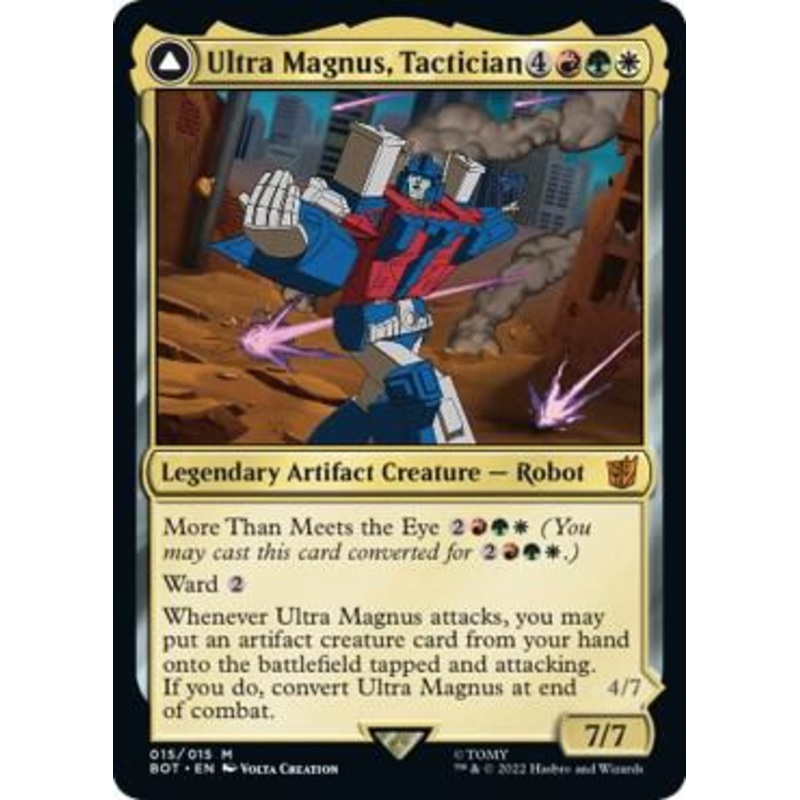Ultra Magnus, Tactician – Universes Beyond: Transformers – #015/015