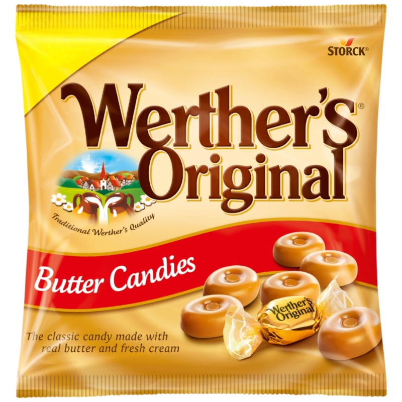 Werther’s Original Butter Candies – 3.8oz (110g)
