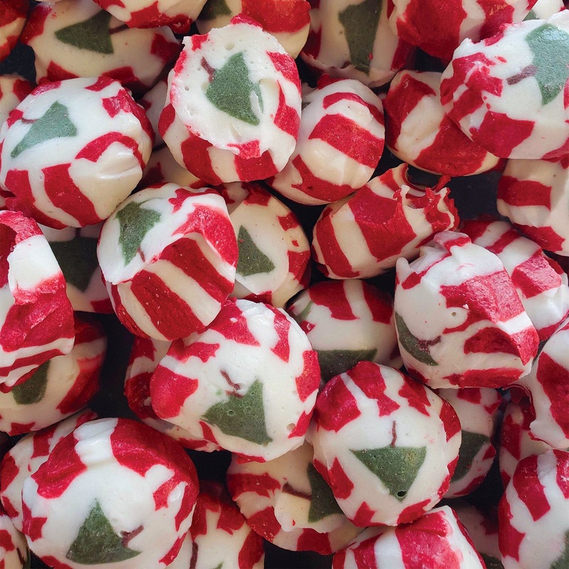 Freeze Dried Peppermint Nougats – 3.1oz Peg bag