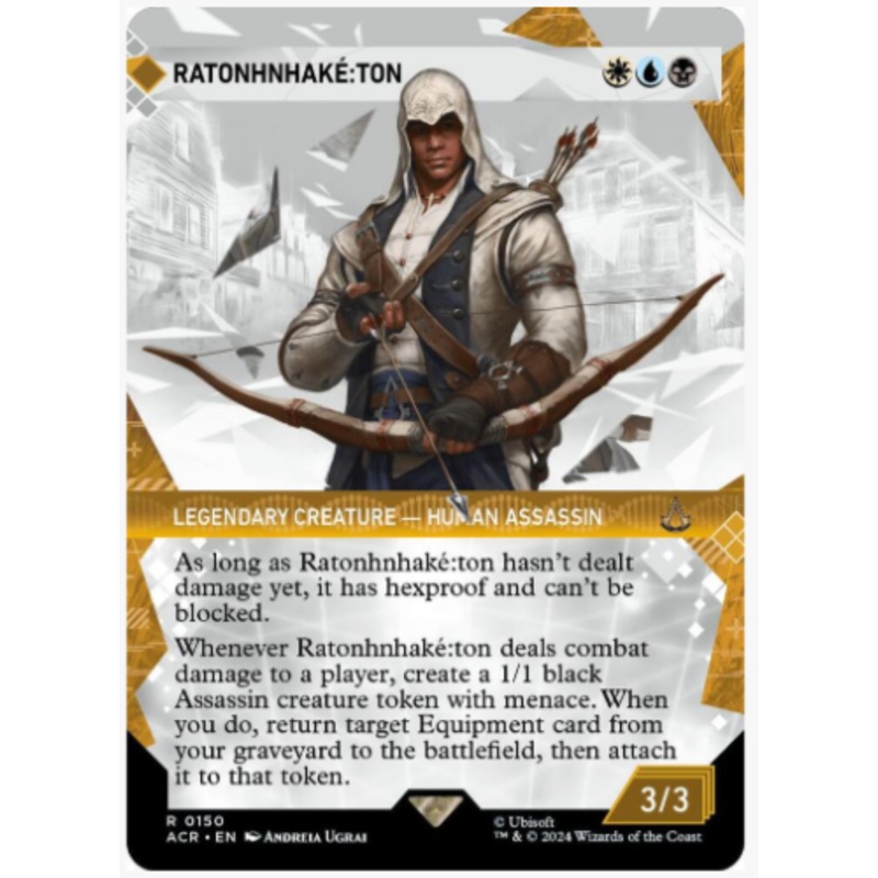 Ratonhnhake:ton (Showcase) – Universes Beyond: Assassin’s Creed – #0150