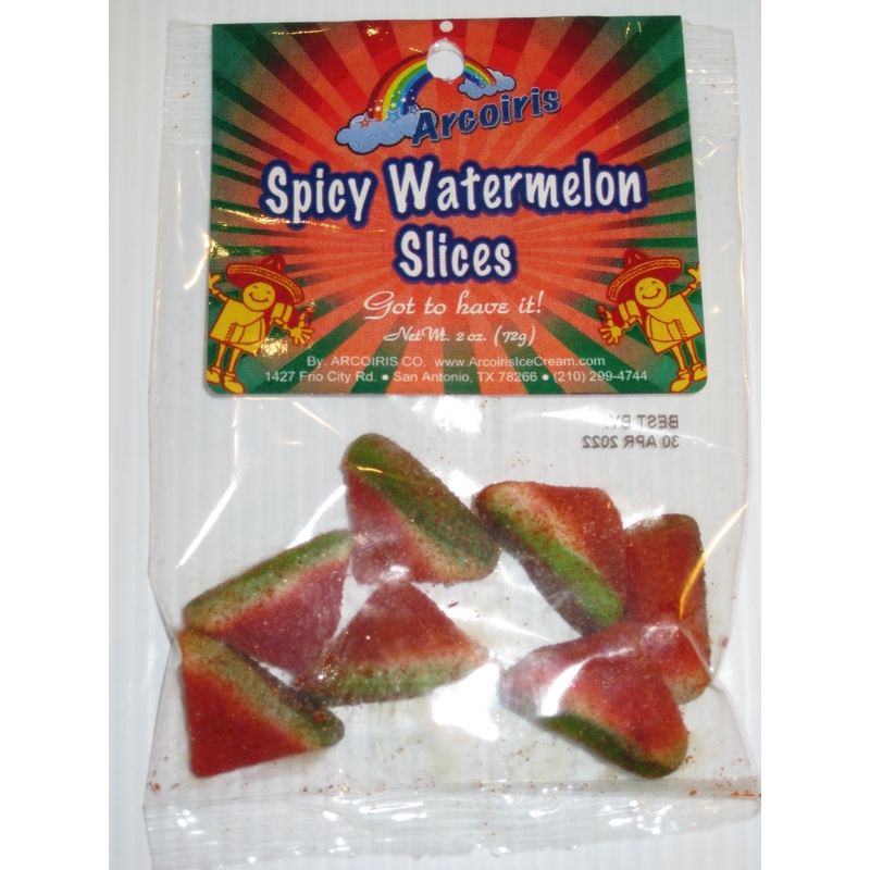 Arcoiris Watermelon Slices Spicy & Sour 2oz bag
